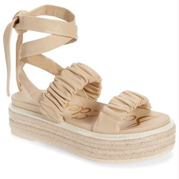 Sam Edelman Kerin Lace Up Sandals - Picture 3 of 11